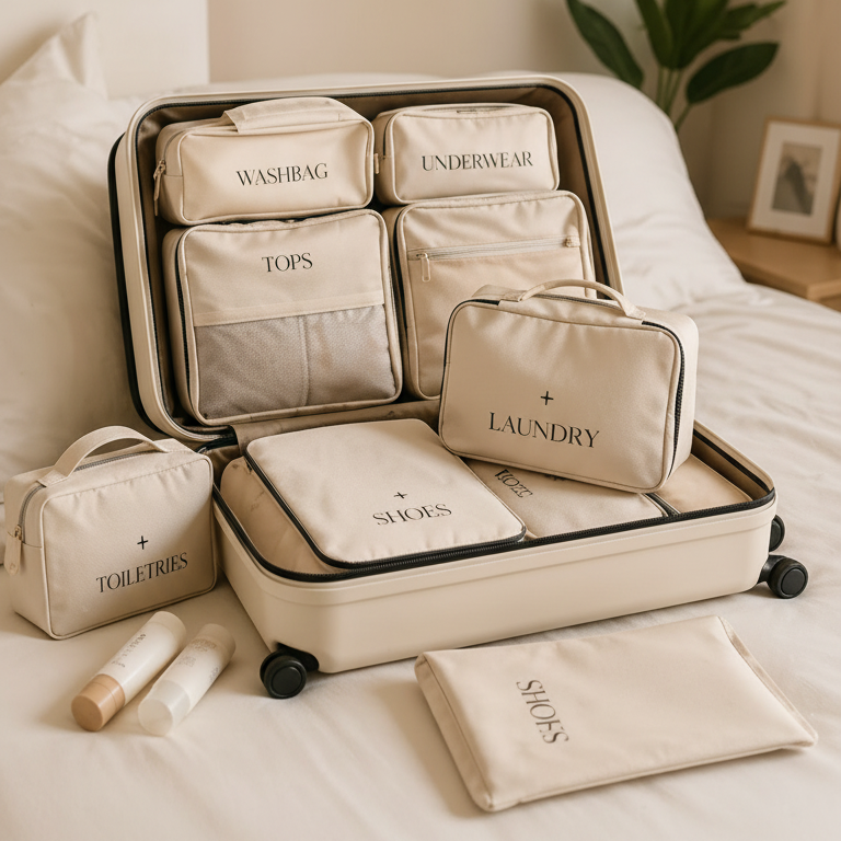 Set de Bolsas Organizadoras de Viaje NOMA